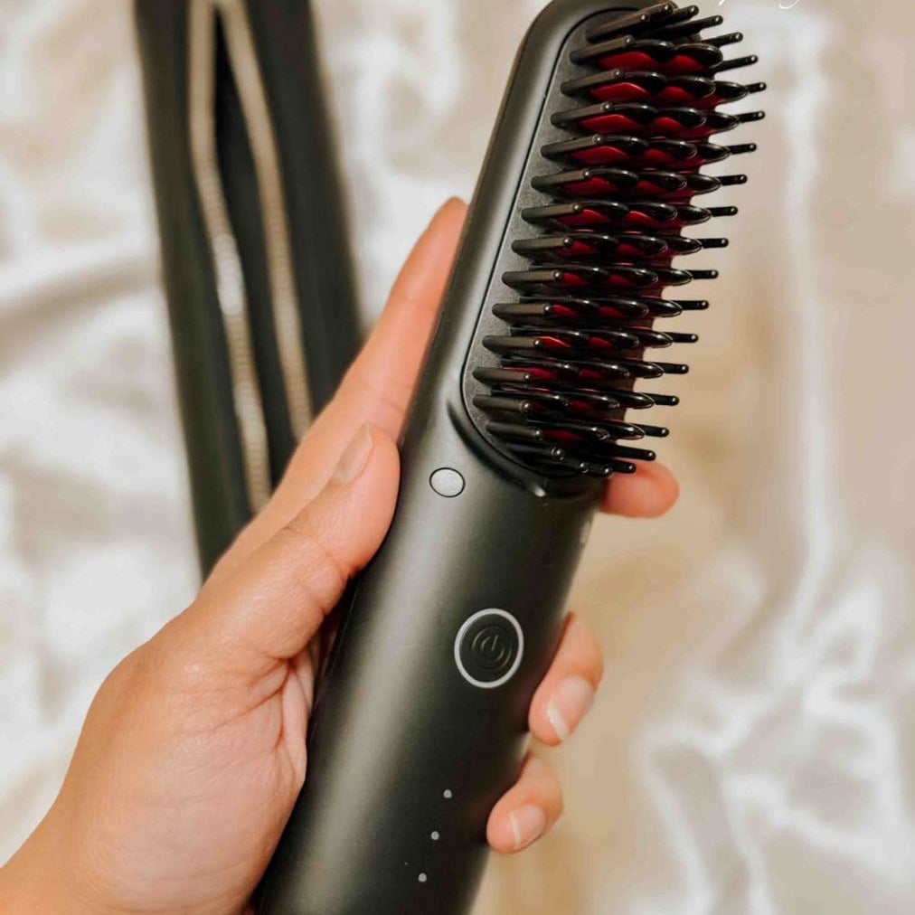 Lissea™ -Brosse Lissante Portable pour les Cheveux ou Perruque