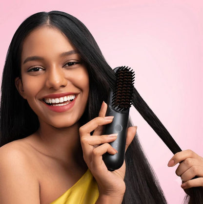Lissea™ -Brosse Lissante Portable pour les Cheveux ou Perruque