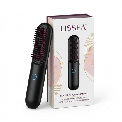 Lissea™ -Brosse Lissante Portable pour les Cheveux ou Perruque